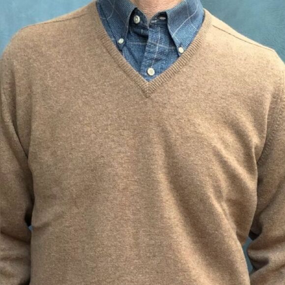 SADDLES LAMBSWOOL  SWEATER - Picture 1 of 7